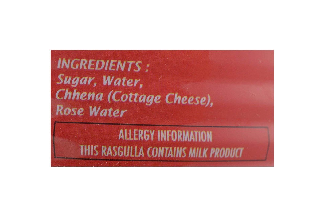 Jabsons Rasgulla    Tin  1 kilogram